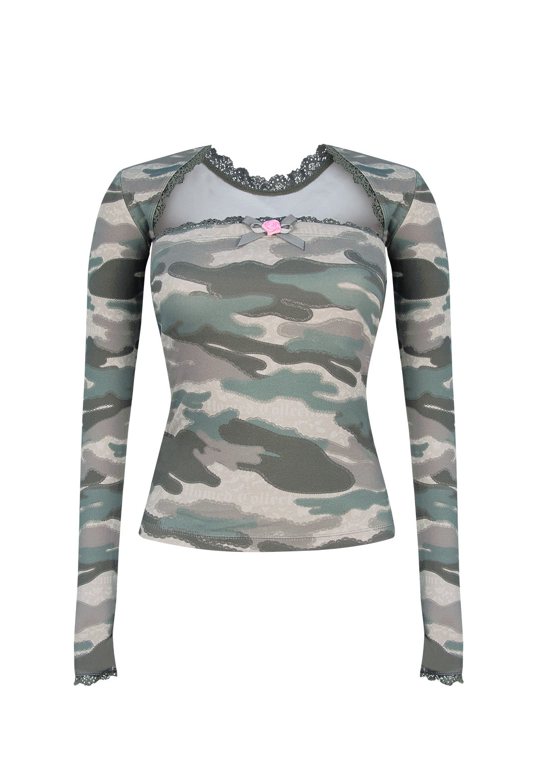 NOCTURNAL CAMO TWO PIECE TUBE TOP SET
