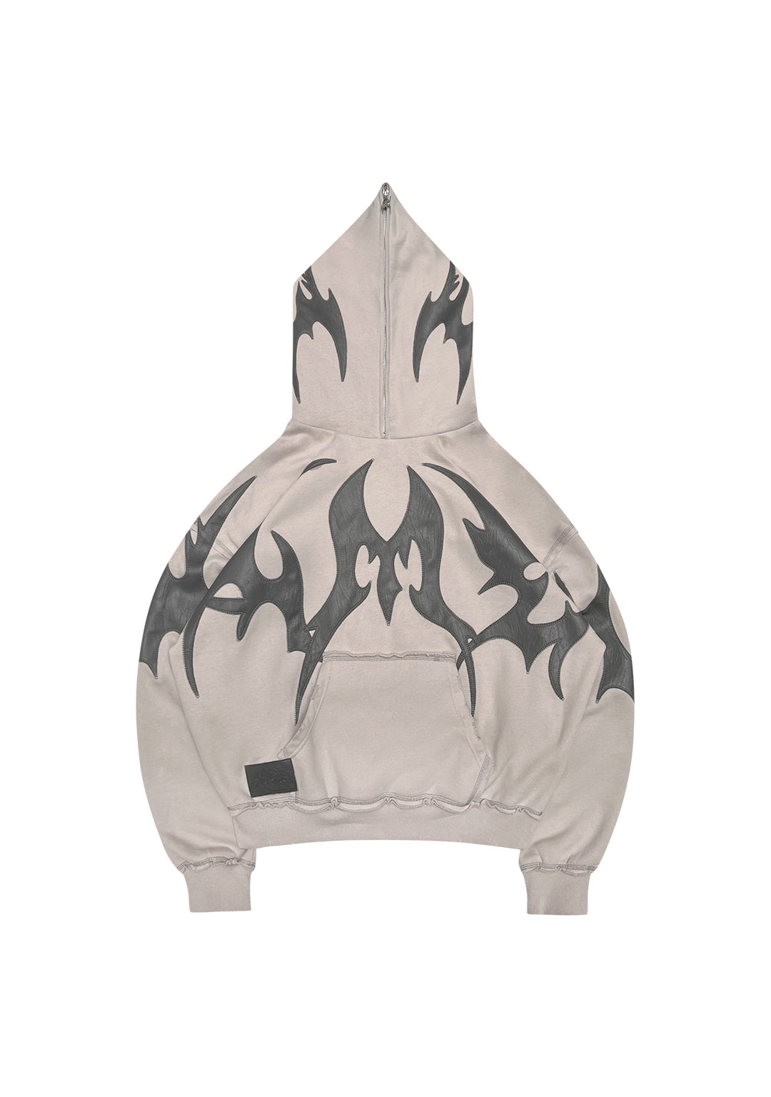 FLAME HOODIE BONE