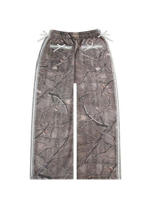 PREY OVERSIZED SWEATPANTS TREE CAMO