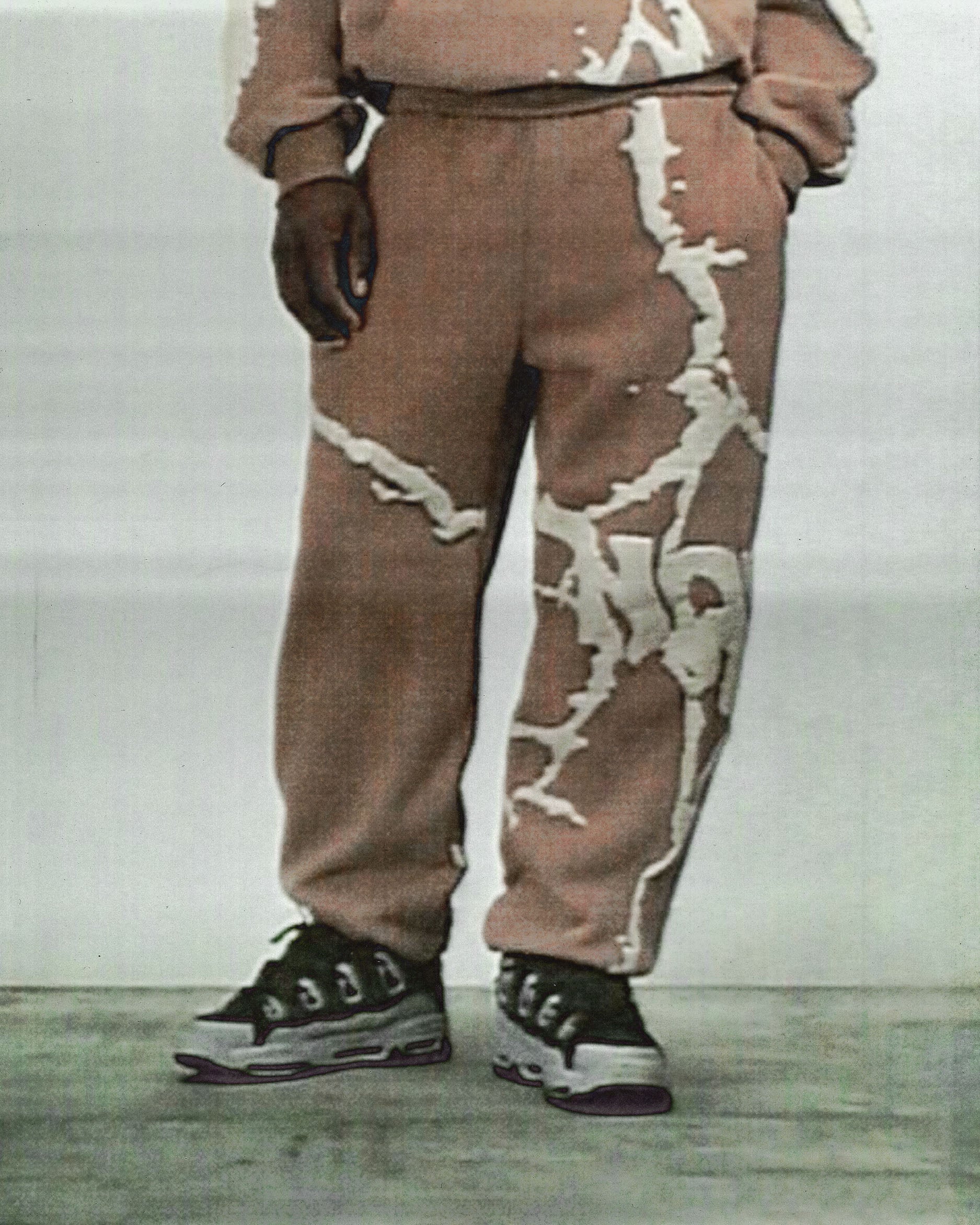 VENOM SWEATPANTS PYTHON BROWN