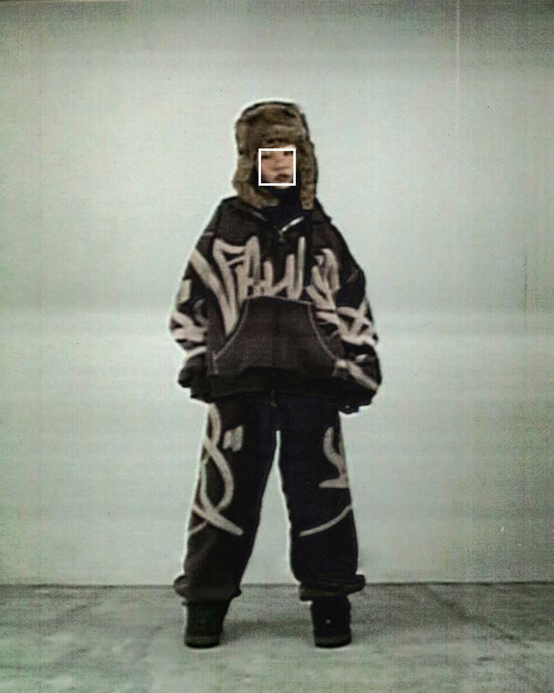 VANDALISM ZIP HOODIE BURNT TAUPE