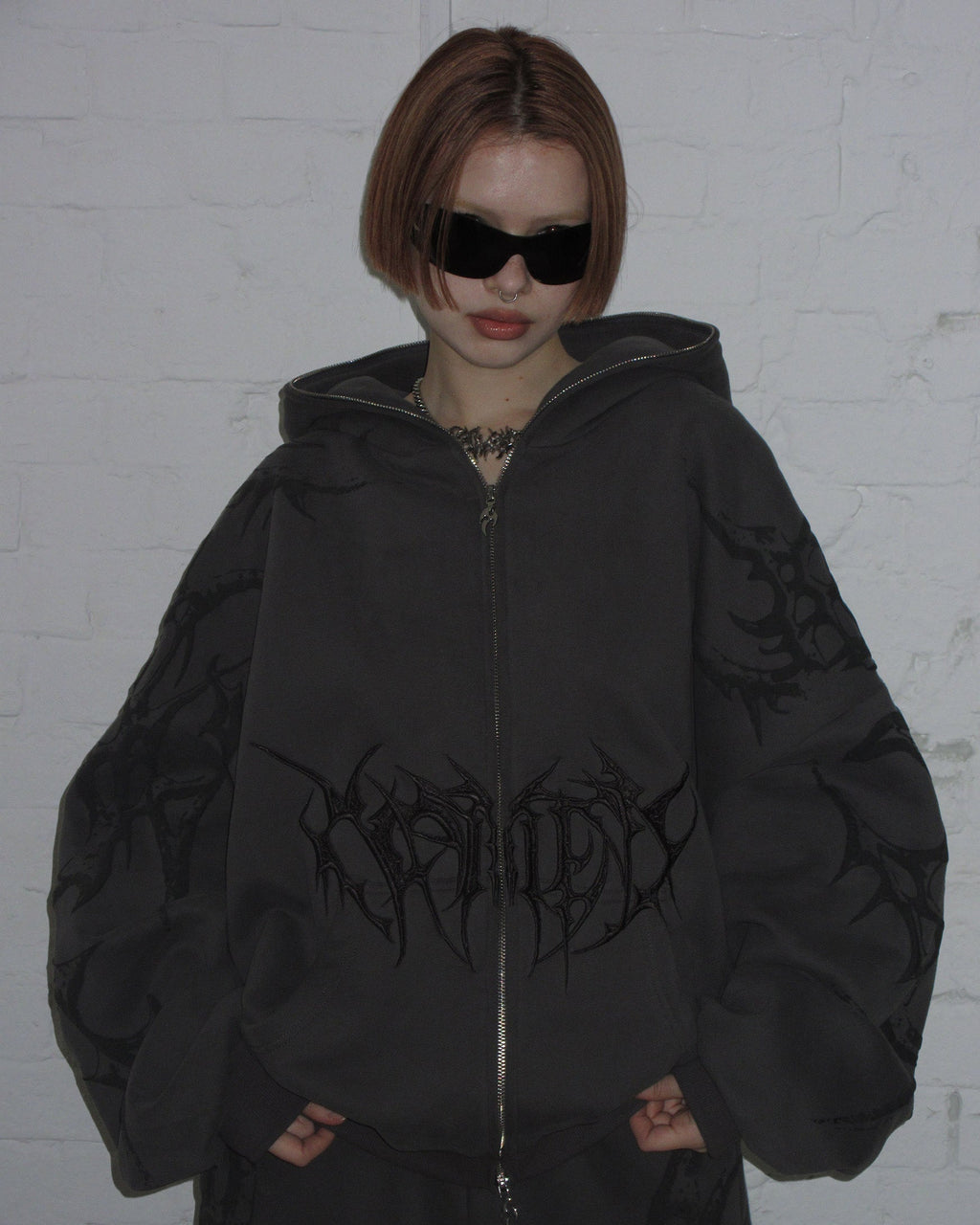 【NAMED COLLECTIVE】EUPHORIA PUFF PRINT FITTED ZIP HOODIE EUPHORIA PUFF PRINT FITTED ZIP HOODIE BLACK – NAMED COLLECTIVE®