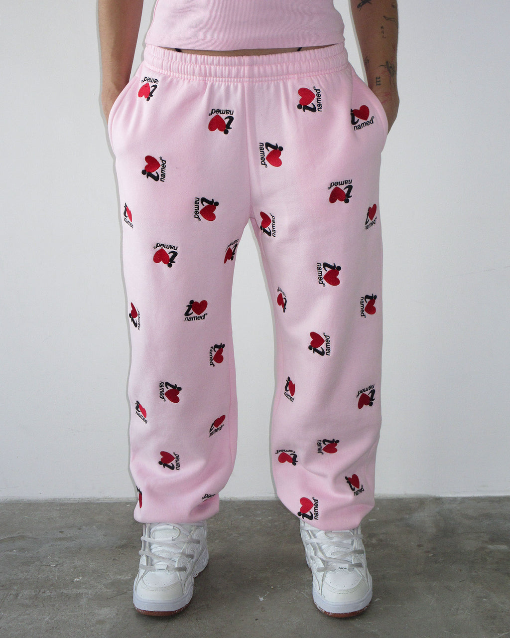 Rosa pink sweatpants sale