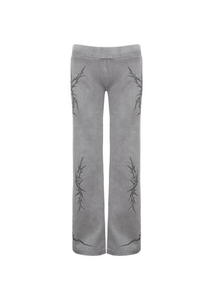 CURSE SCULPT STRETCH PANTS WASHED GREY