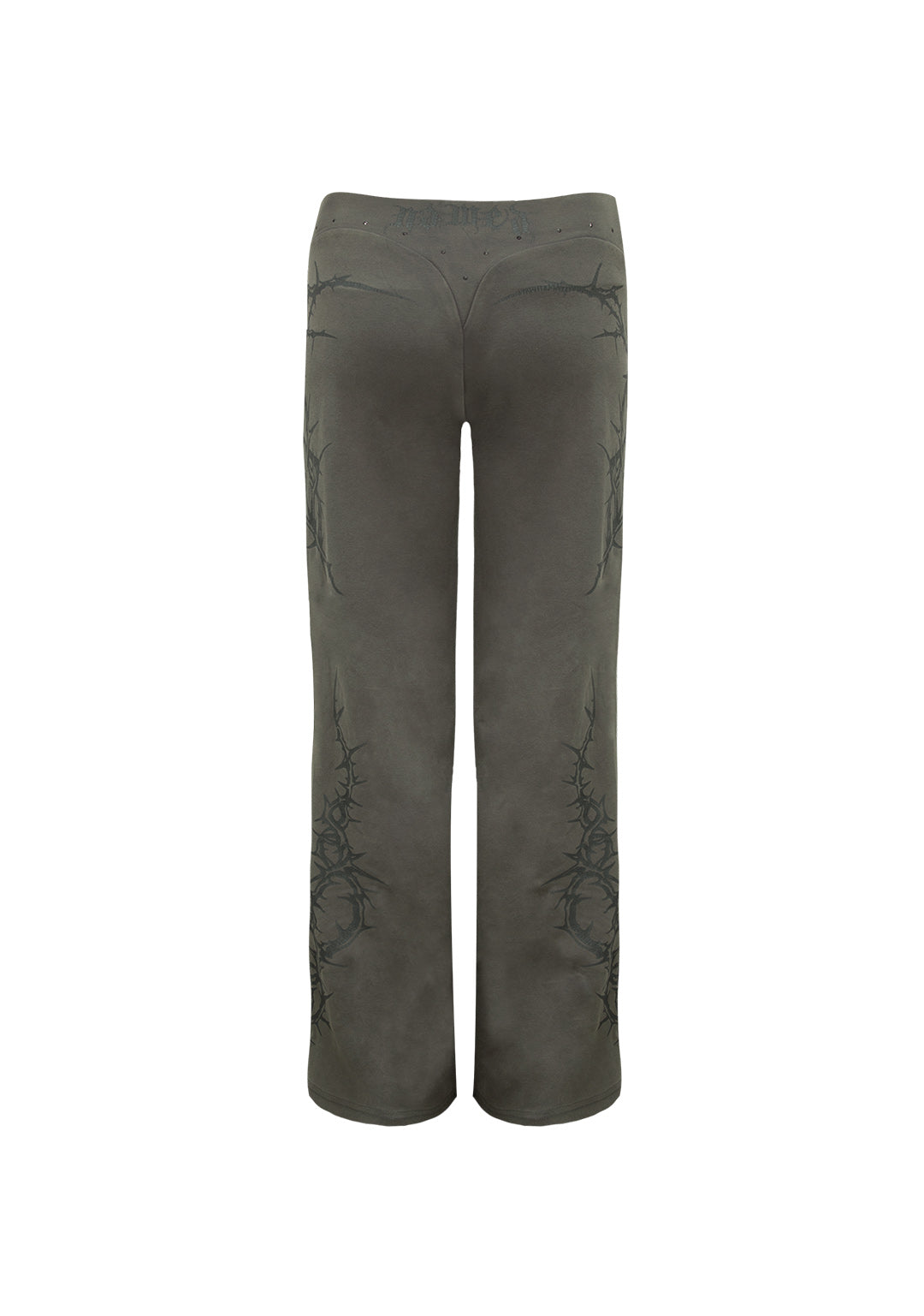 CURSE SCULPT STRETCH PANTS LIGHT WASHED ARMY GREEN