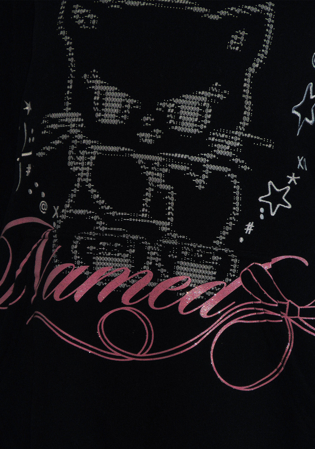 404 ERROR KITTY HOODIE BLACK