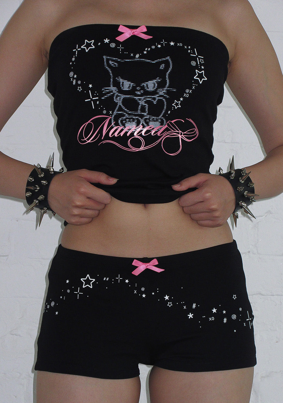 404 ERROR MICRO HOTPANT SHORTS BLACK