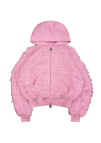 JILTU　baby frill hoodie トップス JILTU baby frill hoodie baby blue トップス jiltu baby