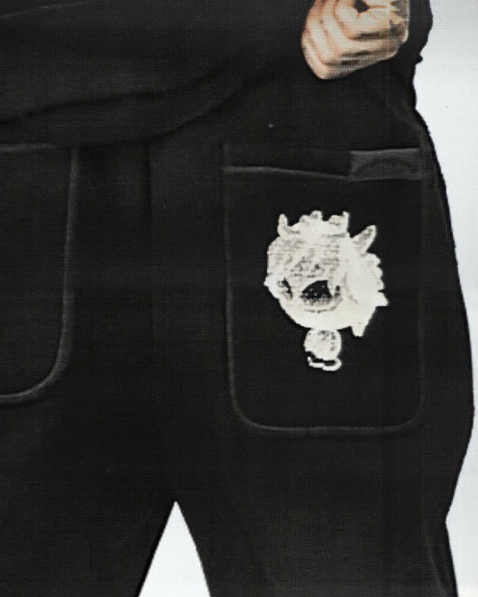 DIGI MASCOT SWEATPANTS BLACK