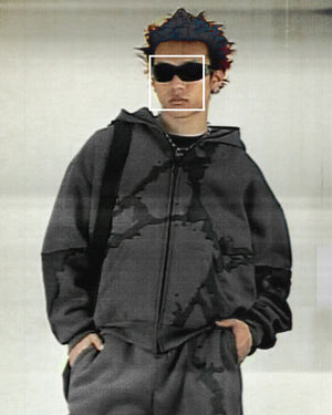 VENOM ZIP HOODIE BLACK WIDOW