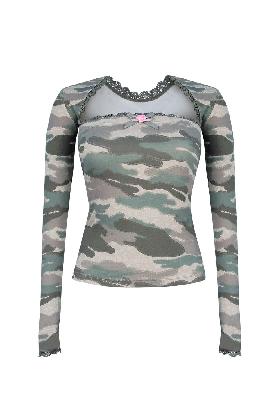 NOCTURNAL CAMO TWO PIECE TUBE TOP SET