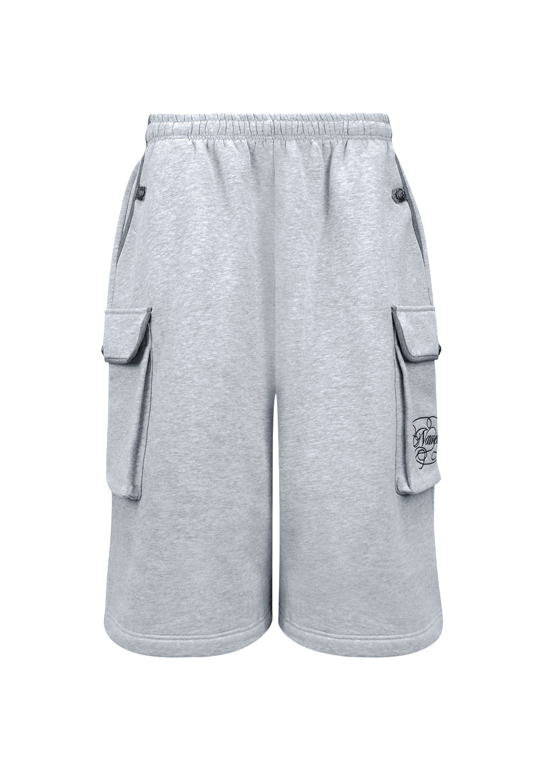 ピ*郎様 SOL guruguru Sweat Cargo Shorts nav Command Oversized Cargo Sweatshorts Grey Marl – NAMED COLLECTIVE®