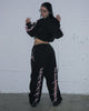 PRINC355 RIBBON SWEATPANTS BLACK