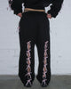 PRINC355 RIBBON SWEATPANTS BLACK