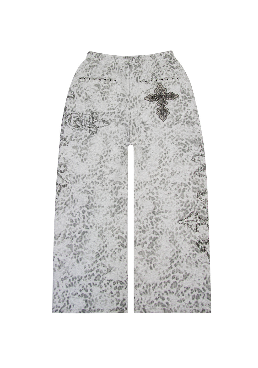Feral Studded Oversized Sweatpants Snow Leopard – NAMED COLLECTIVE®