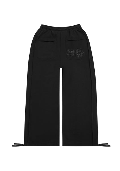 Ghost Embroidered Oversized Sweatpants Black – NAMED COLLECTIVE®
