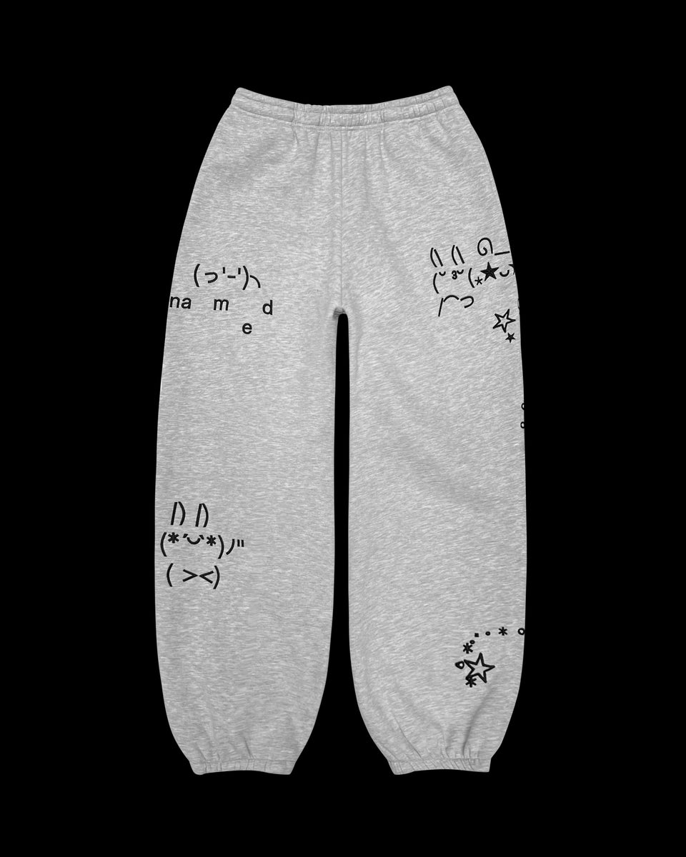 MALFUNCTION SWEATPANTS GREY MARL