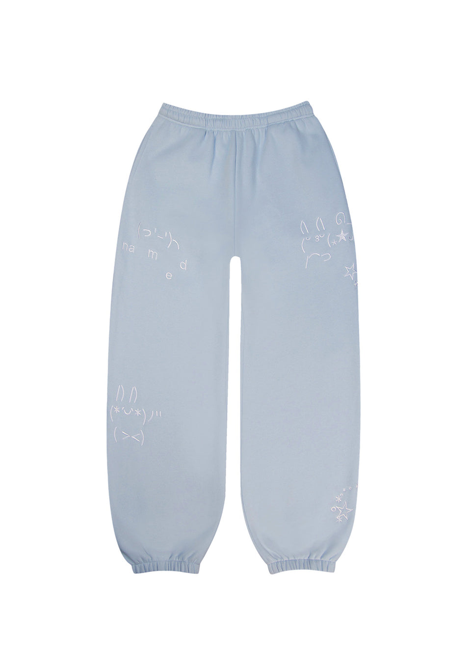 MALFUNCTION SWEATPANTS BABY BLUE