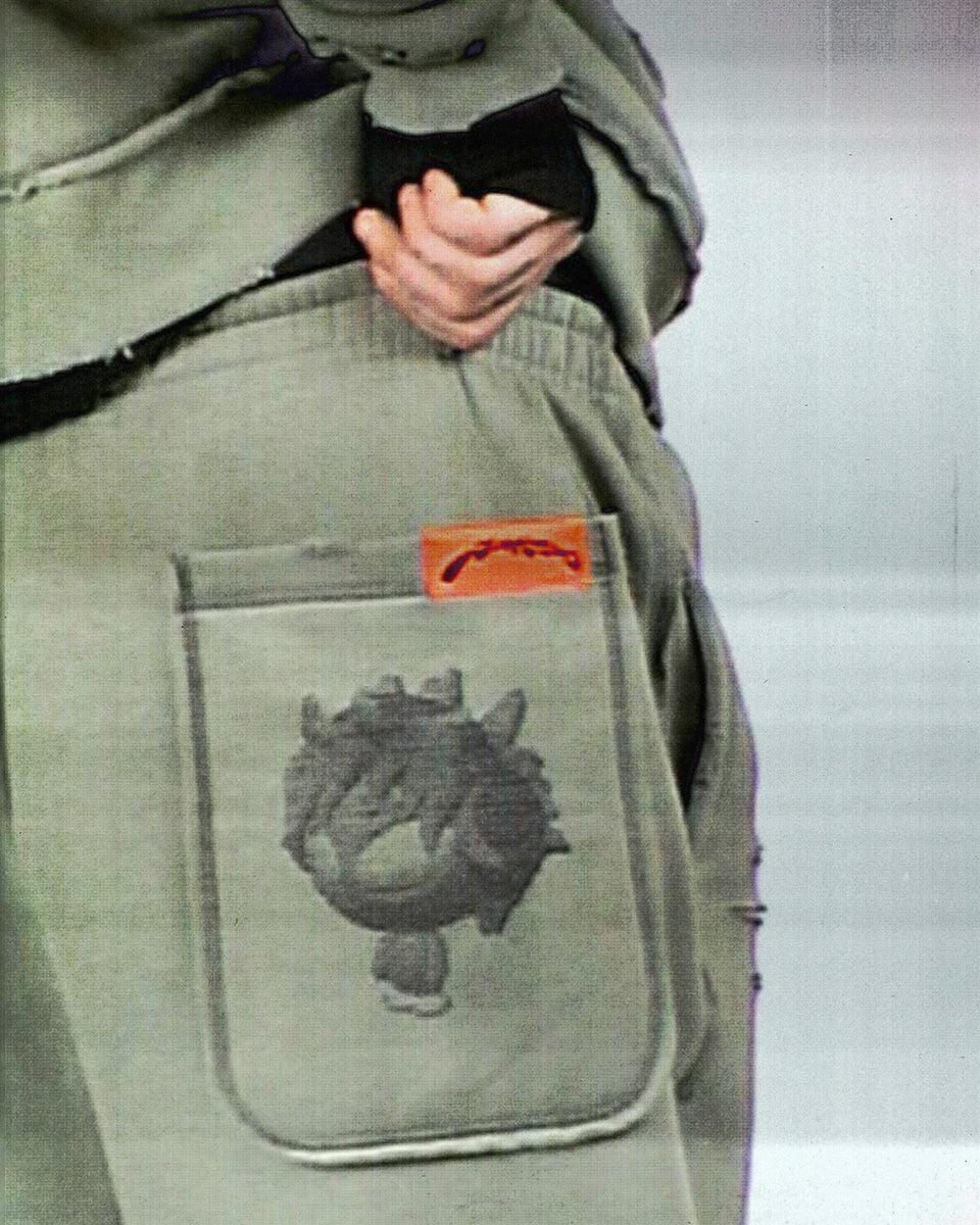 DIGI MASCOT SWEATPANTS KHAKI