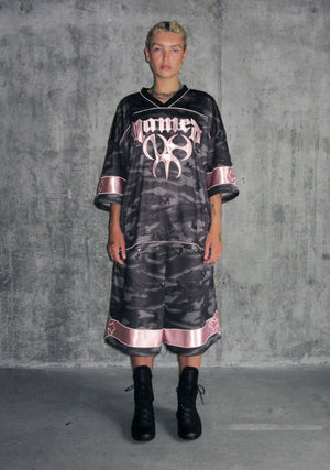Nth ACTIVE AIRTEX MESH OVERSIZED JERSEY CAMO