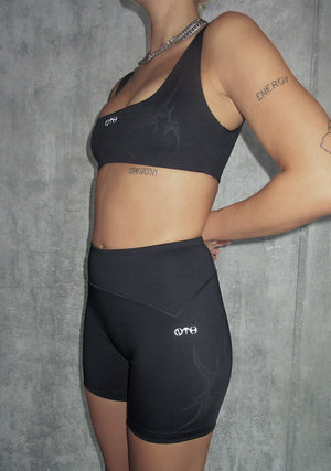 Nth ACTIVE CYBER SHORTS BLACK