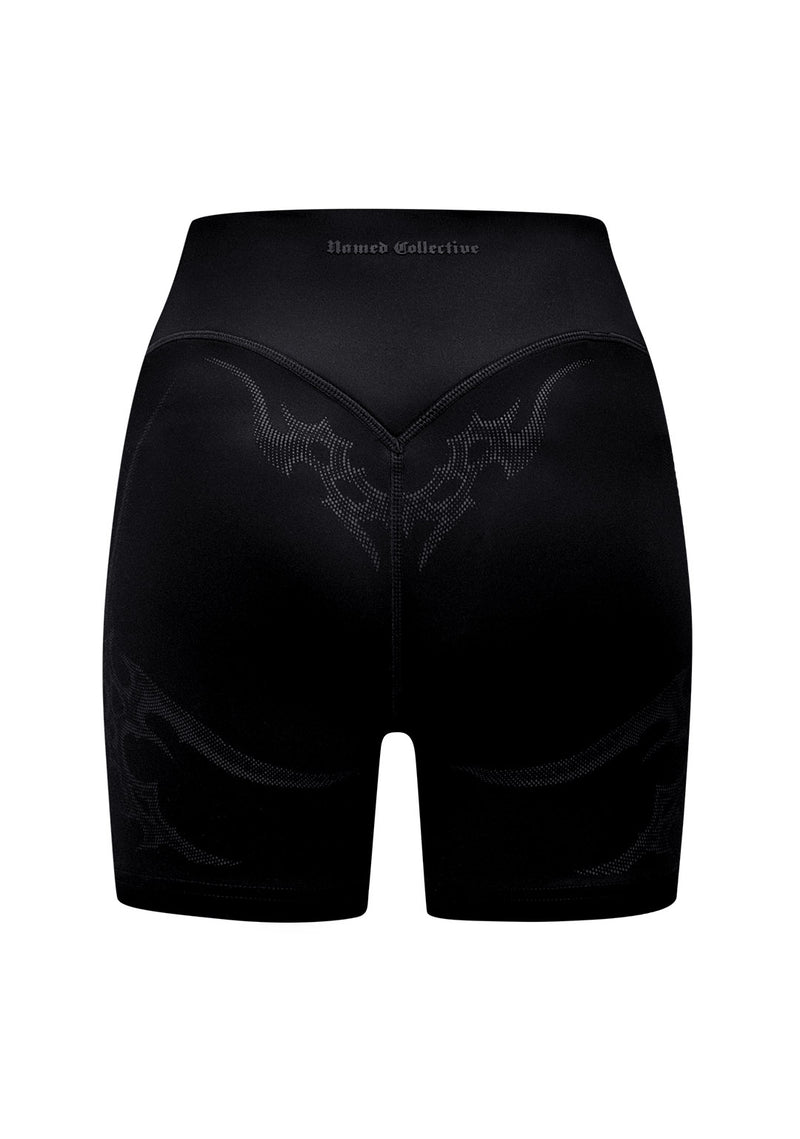 Nth ACTIVE CYBER SHORTS BLACK