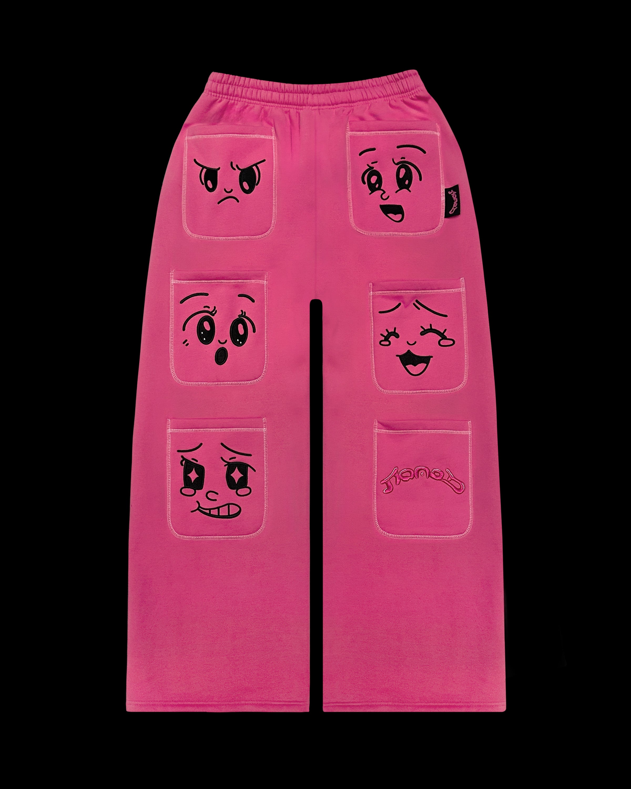 ANIMATED POCKET SWEATPANTS HOT PINK – NAMED COLLECTIVE®