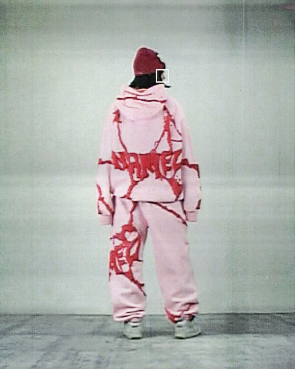 VENOM ZIP HOODIE PINK POISON