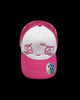 ANIMATED TRUCKER HAT HOT PINK