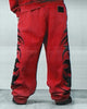 FLAME SWEATPANTS RED HOT