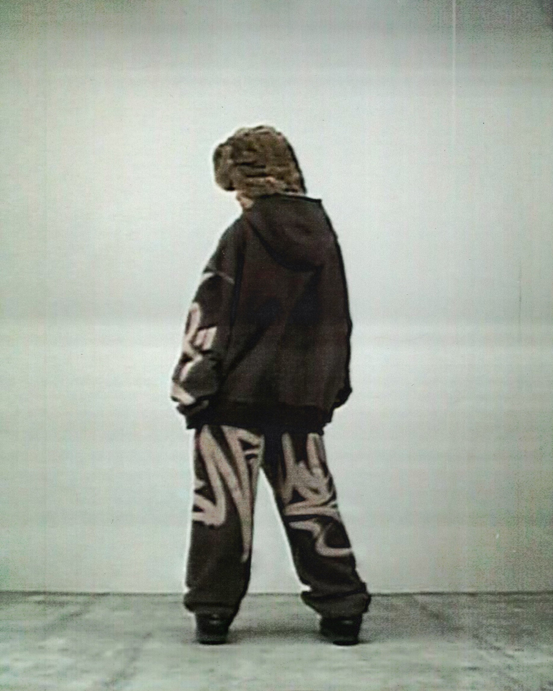 VANDALISM ZIP HOODIE BURNT TAUPE