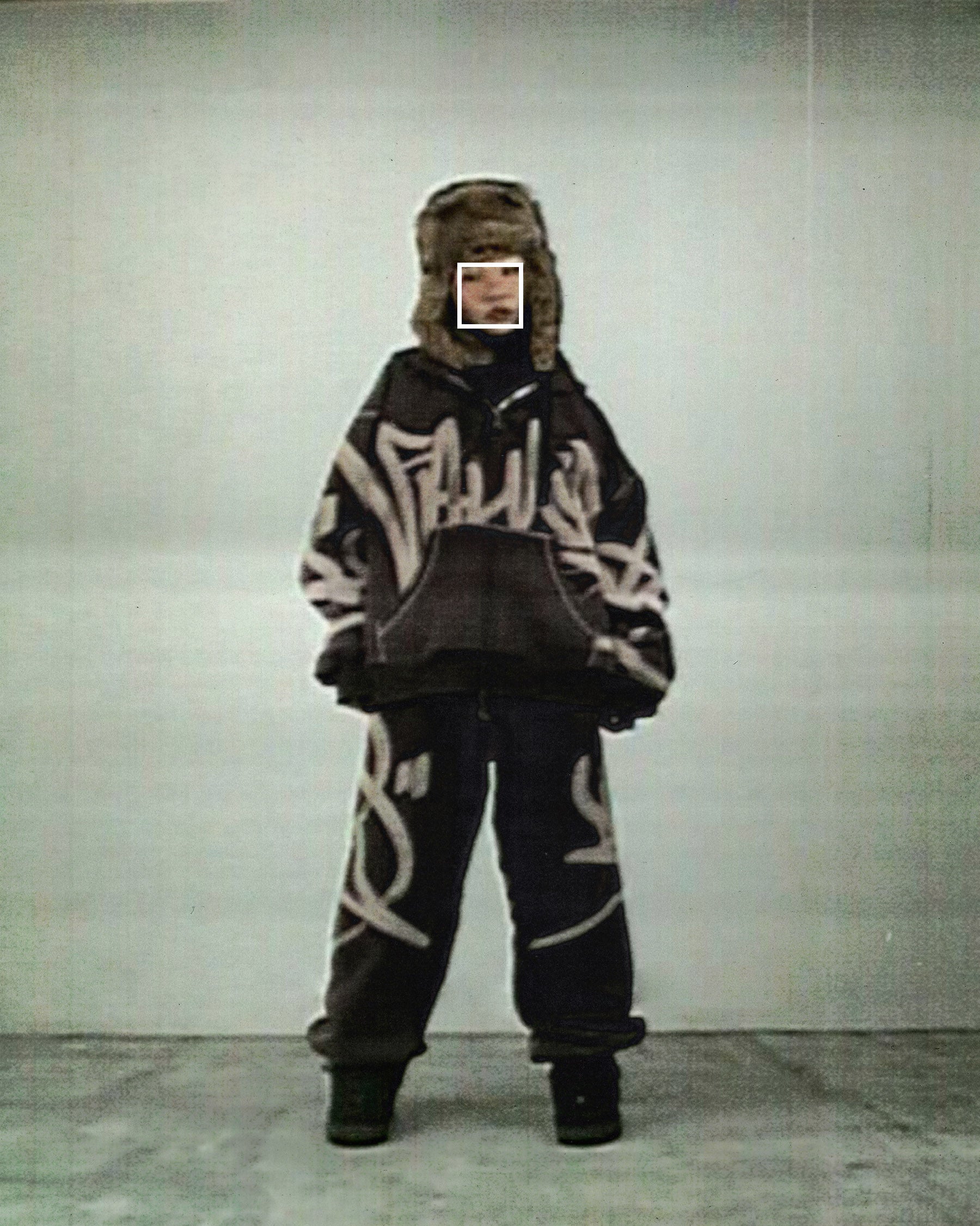 VANDALISM ZIP HOODIE BURNT TAUPE