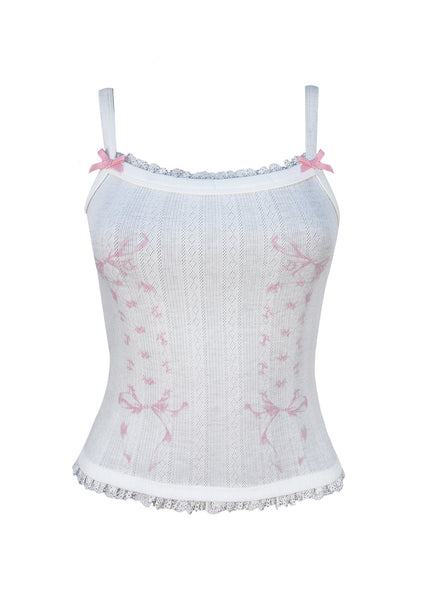 Whisper Ribbon Cami Tank White – NAMED COLLECTIVE®