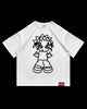 MISBEHAVE OVERSIZED TEE WHITE