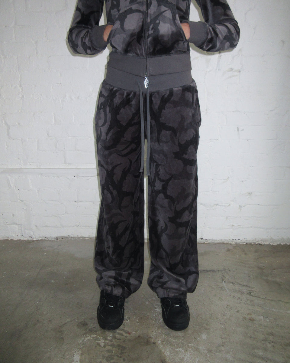 BLADE CAMO VELOUR SWEATPANTS NIGHT