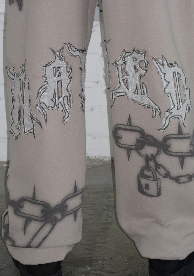 CHAINS SWEATPANTS BONE