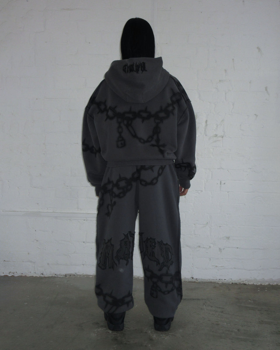 CHAINS SWEATPANTS CAST IRON