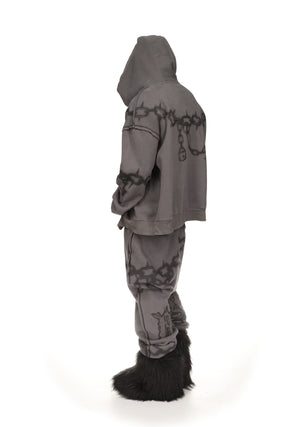 CHAINS SWEATPANTS CAST IRON