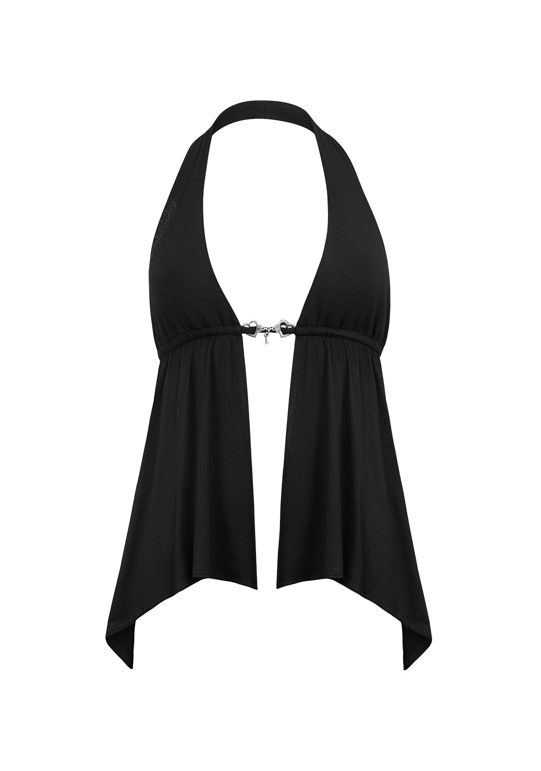 CHARISMA BACKLESS HALTERNECK TOP BLACK