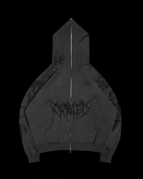 兼用【NAMED COLLECTIVE】CRASH PUFF ジップ パーカー CHARCOAL CRASH PUFF PRINT HOODIE CHARCOAL – NAMED COLLECTIVE®
