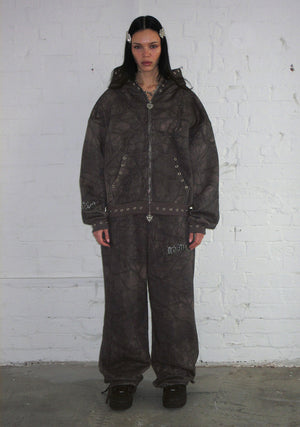CURSE OVERSIZED SWEATPANTS TREE CAMO
