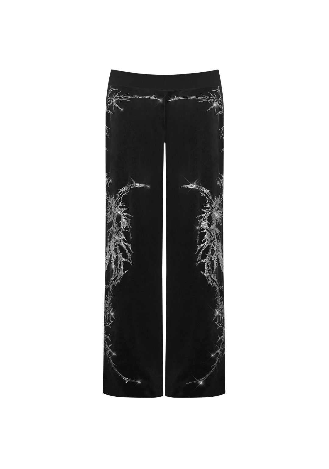 Curse Rhinestone Velour Sweatpants Black – NAMED COLLECTIVE®