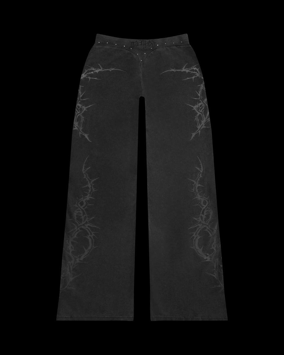 CURSE SCULPT STRETCH PANTS WASHED CHARCOAL