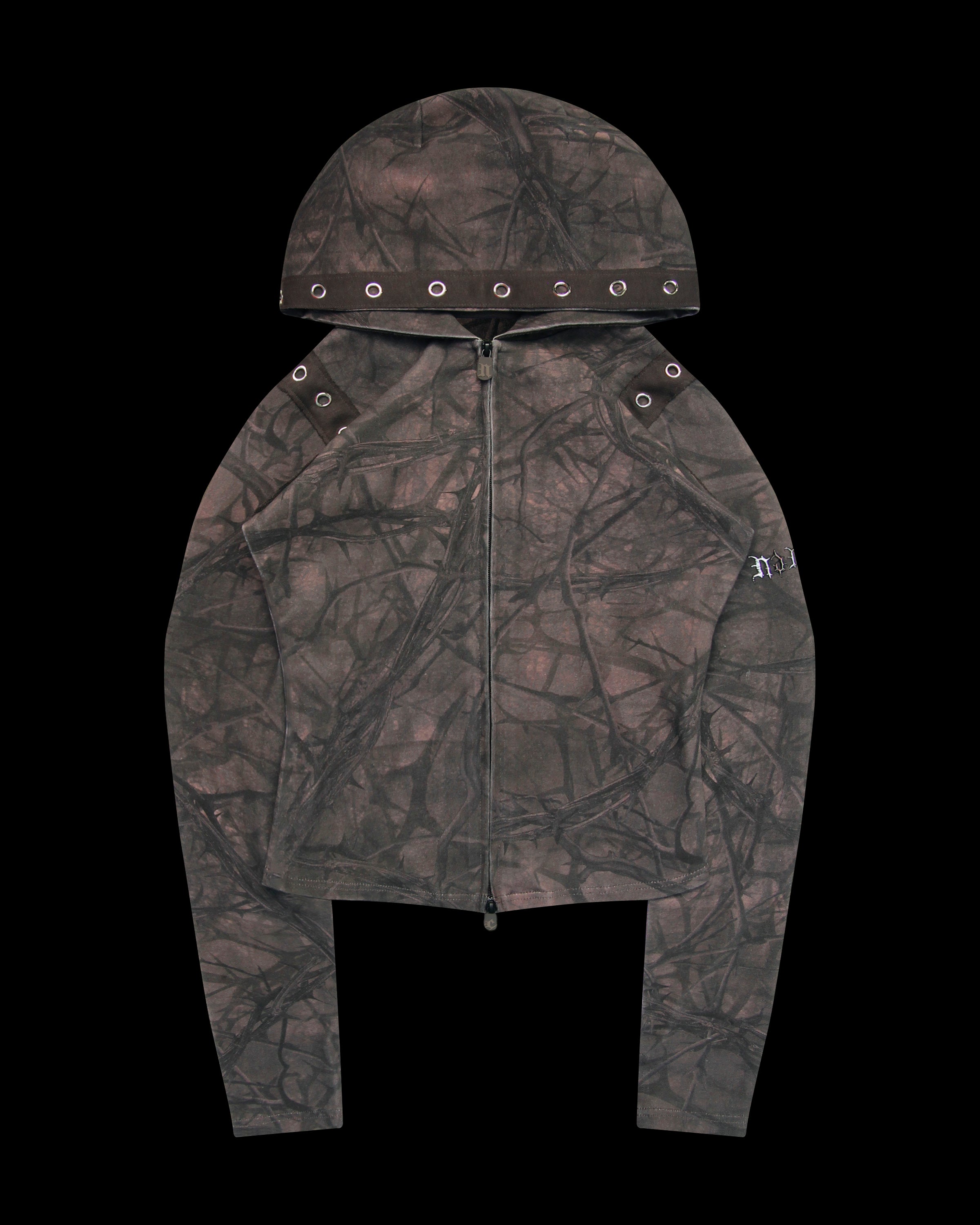 CURSE SCULPT STRETCH ZIP HOODIE TREE CAMO – NAMED COLLECTIVE®