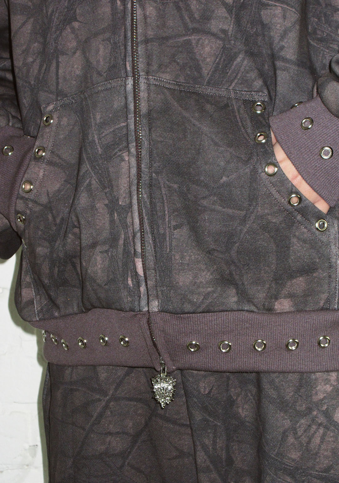 CURSE ZIP HOODIE TREE CAMO
