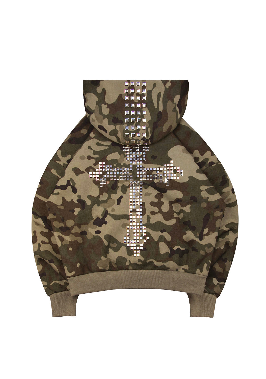 Faithful Studded Zip Hoodie Camo – NAMED COLLECTIVE®