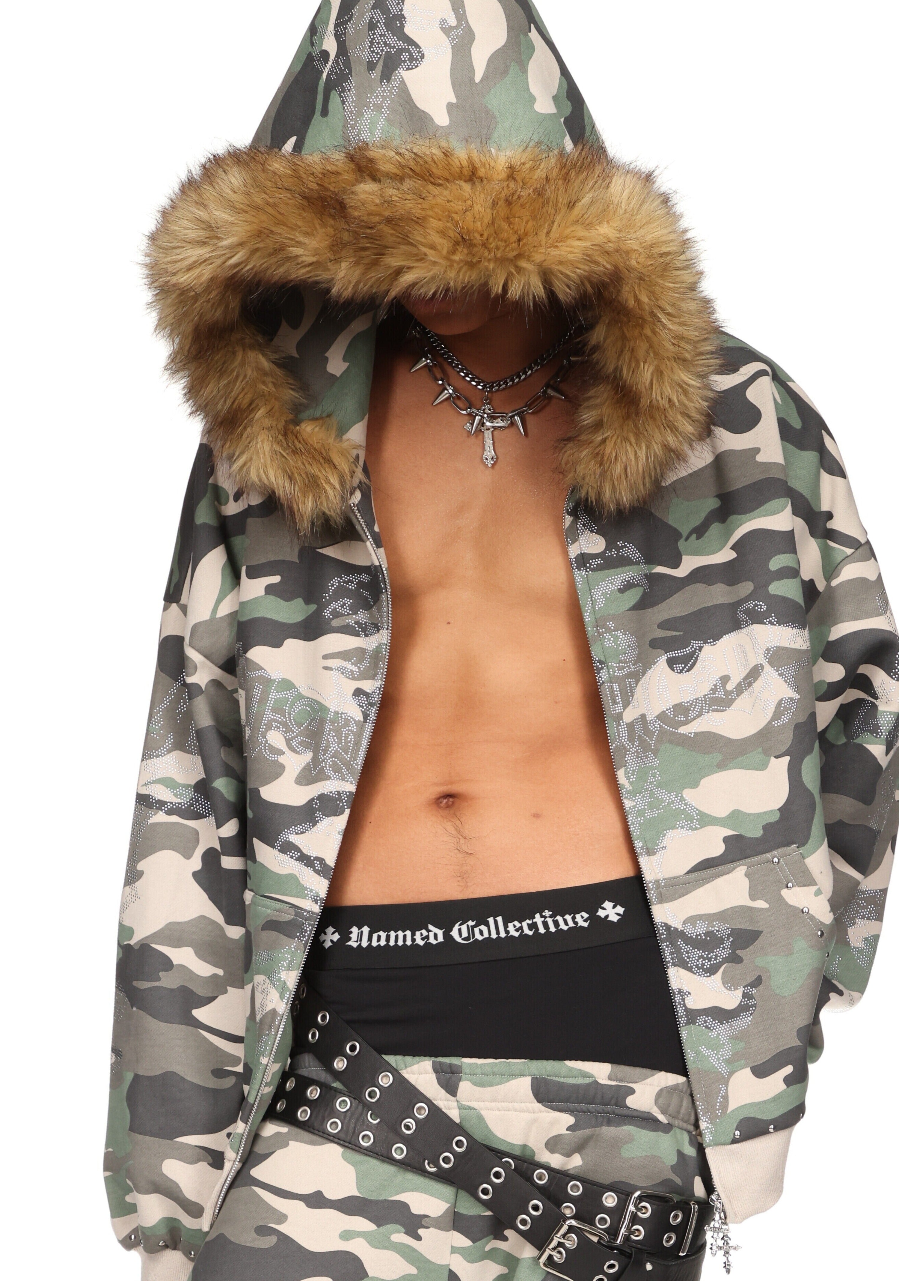 Named Collective ジップアップパーカー 迷彩柄 ZIP UP HOODIES – NAMED COLLECTIVE®