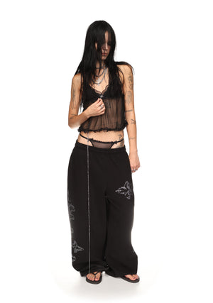 FERAL HARDWARE CHARM MESH G-STRING (2 PACK)