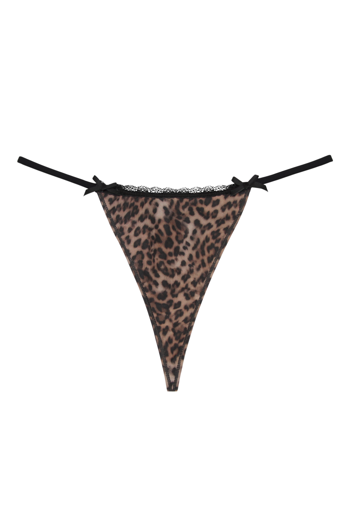 FERAL HARDWARE CHARM MESH G-STRING (2 PACK)