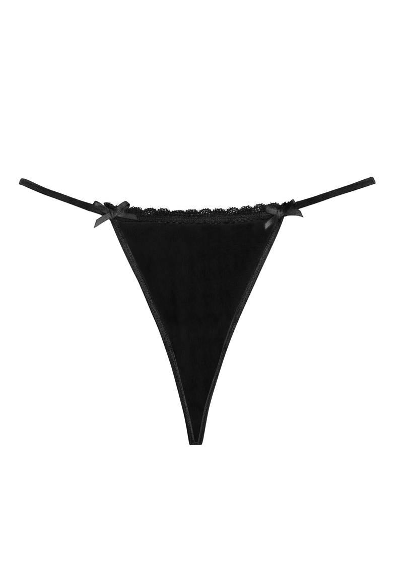FERAL HARDWARE CHARM MESH G-STRING (2 PACK)